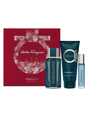 Salvatore Ferragamo Intense Leather 3-Piece Gift Set