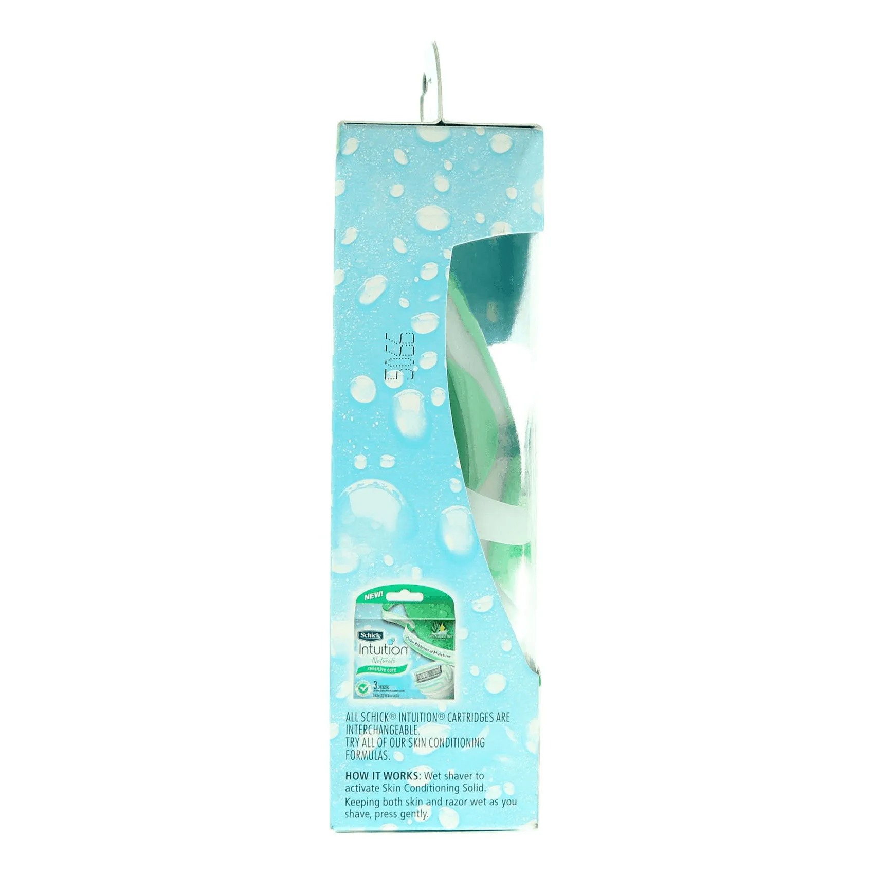 Schick Intuition Natural Sensitive Care Razor With Refills