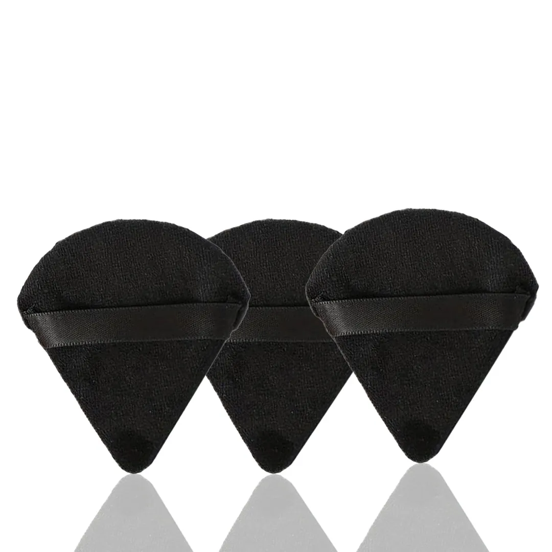 Shein Powder Puffs Triangle Soft Face Makeup Blender ( PACK OF 3)