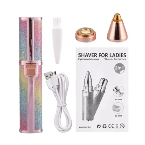 SmartMart® 2 in 1 Electric Face Hair Remover