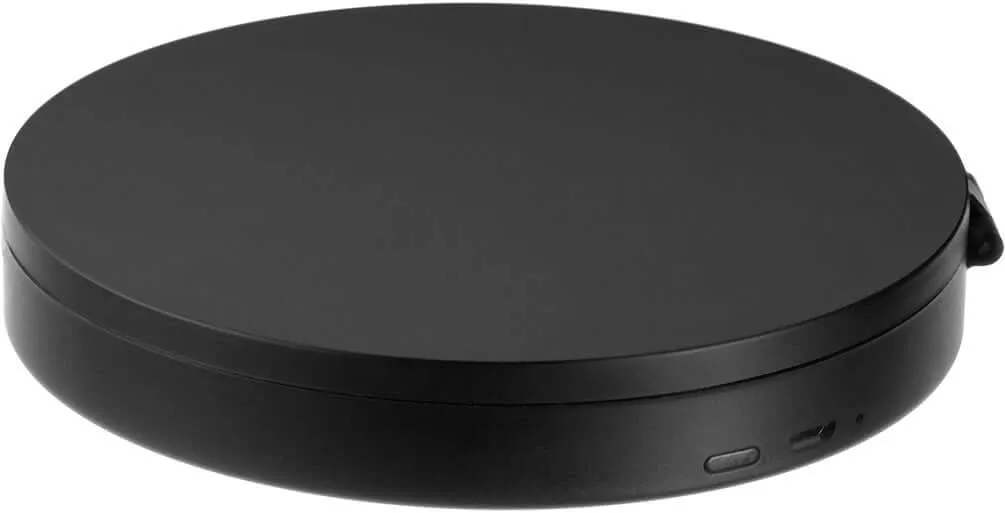 Smedbo 7x/1x Compact Cordless LED Travel Mirror - Matte White or Matte Black