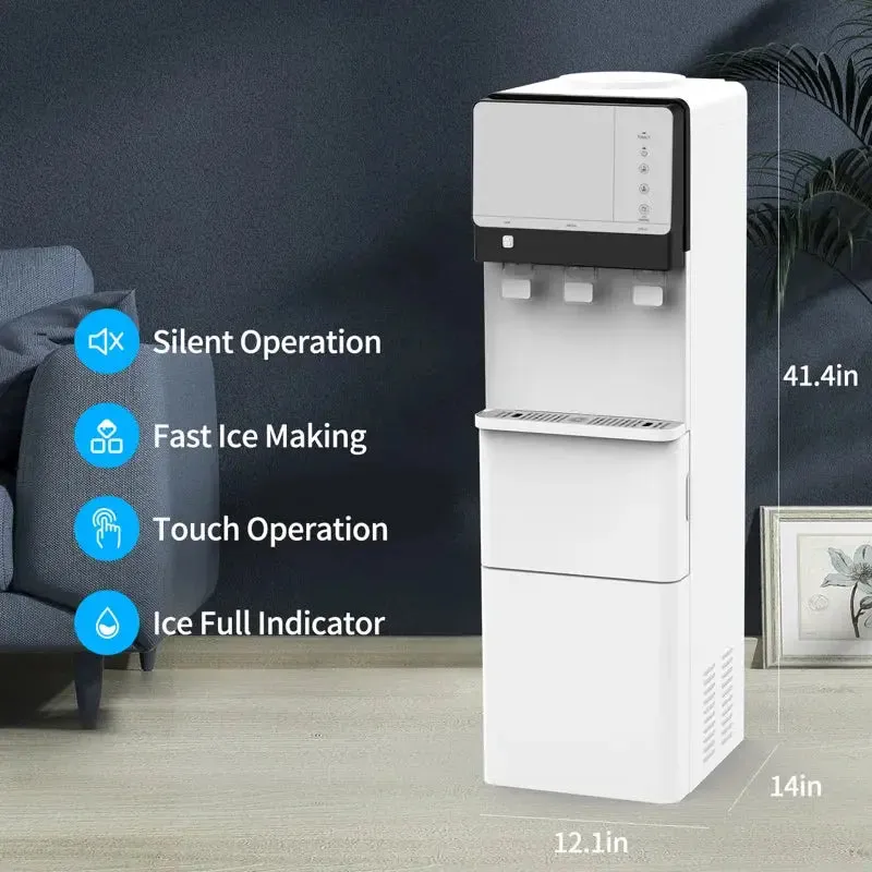 Soopyk White Free Standing Top Loading Electric Water Dispenser