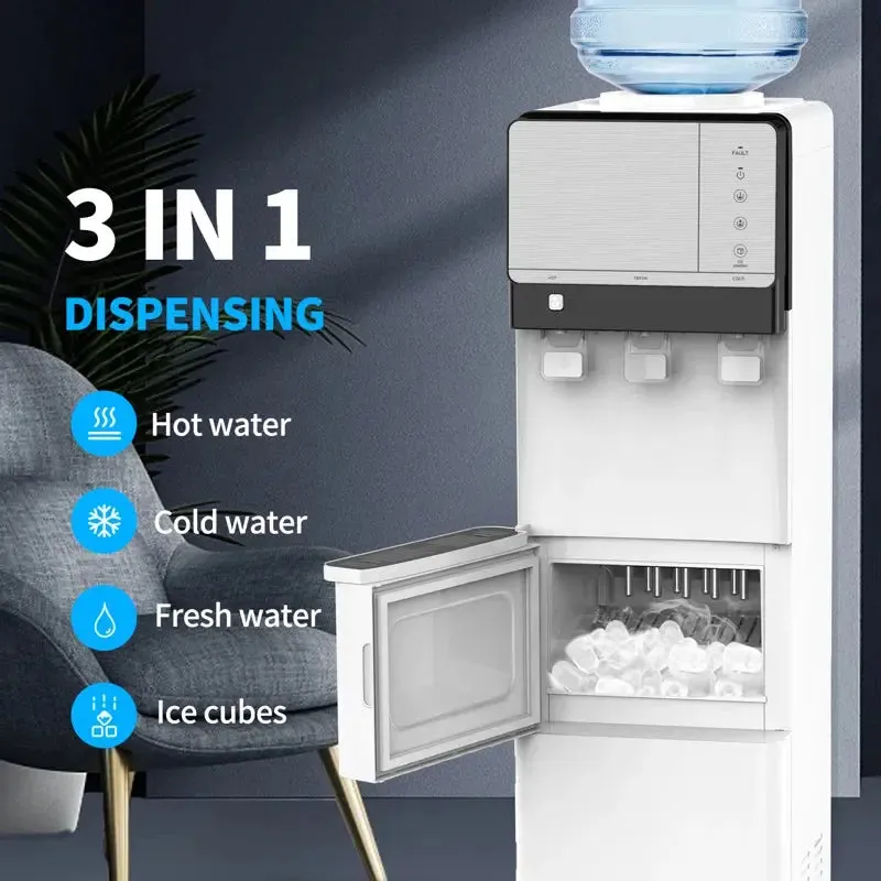 Soopyk White Free Standing Top Loading Electric Water Dispenser