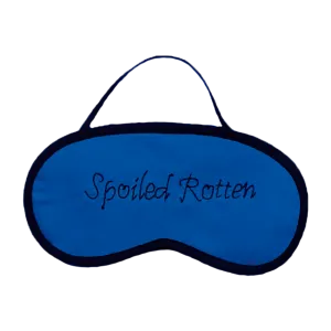 Spoiled Rotten (Blue) Eye Mask