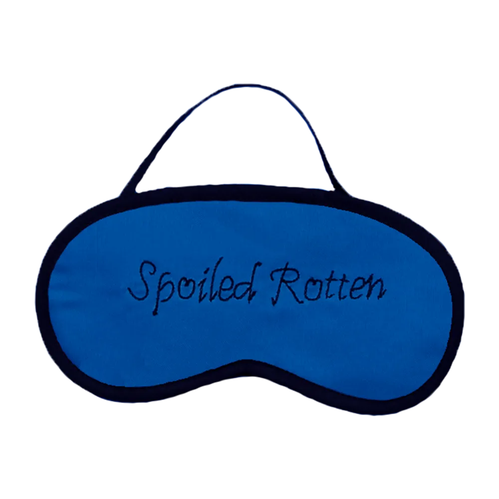 Spoiled Rotten (Blue) Eye Mask