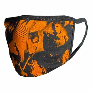 Spooky Halloween Collage PPE (Personal Protective Equipment) Face Masks - Stay Safe in Style!