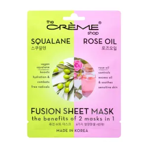 Squalane & Rose Oil Fusion Sheet Mask