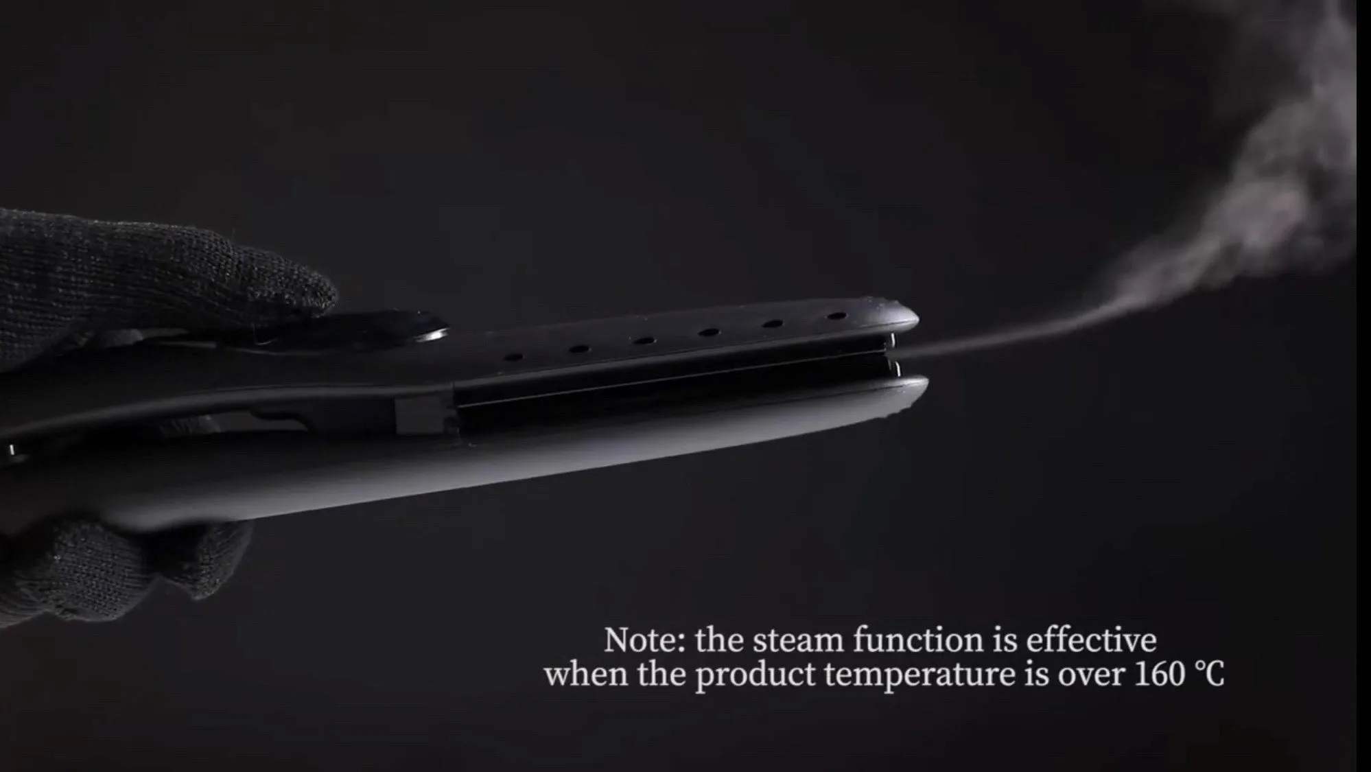 Steam Hair Straightener - Ceramic Plates with Flat Irons