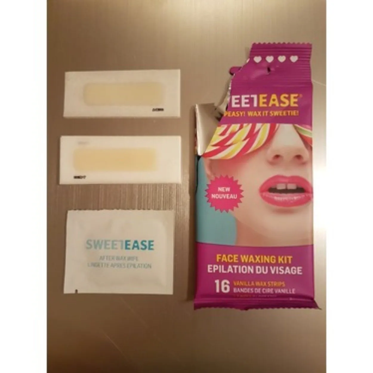 Sweet Ease Face Waxing Kit - 16s