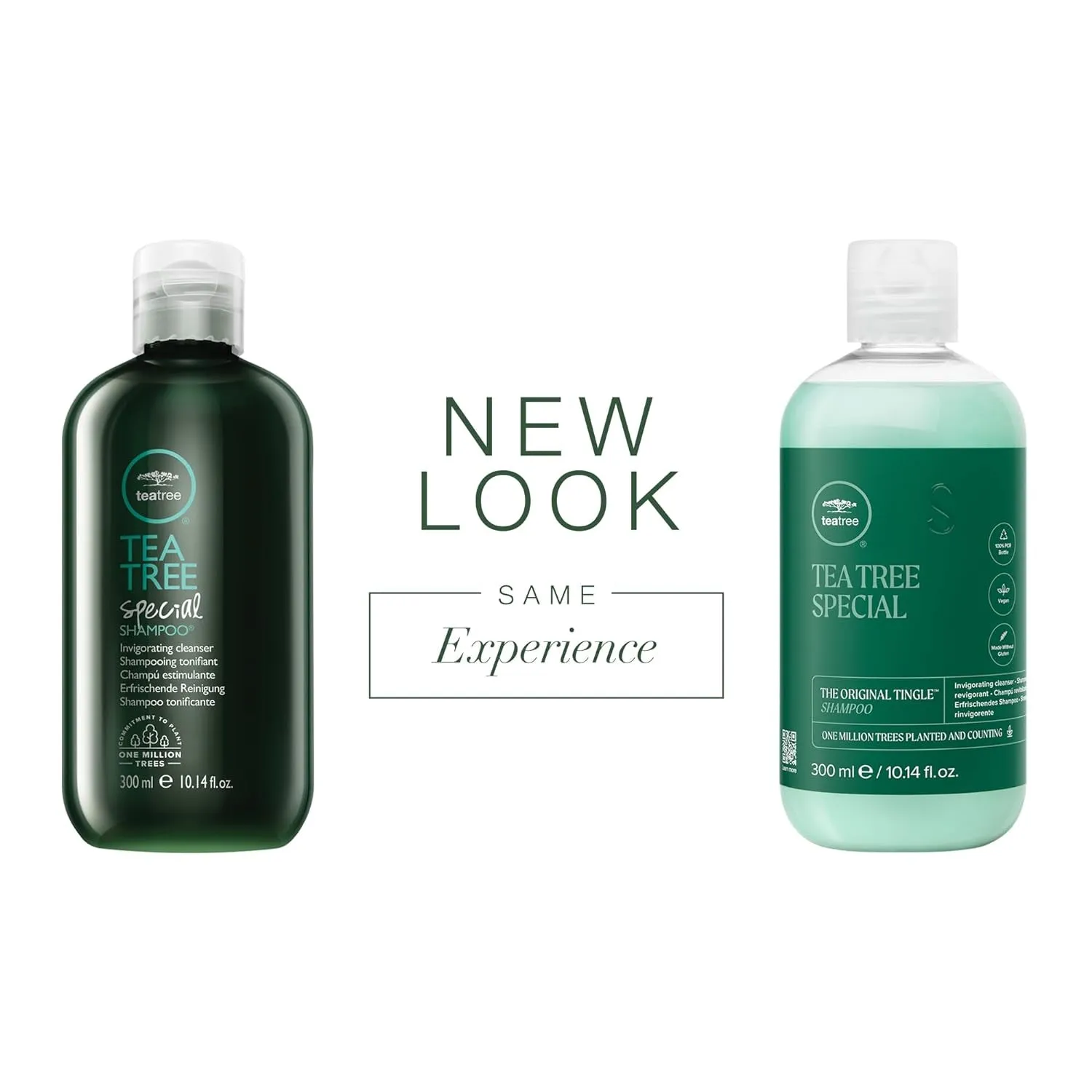 Tea Tree Special Shampoo - Deep Cleans & Refreshes Scalp, Invigorating Scent - 10.14 fl. oz.