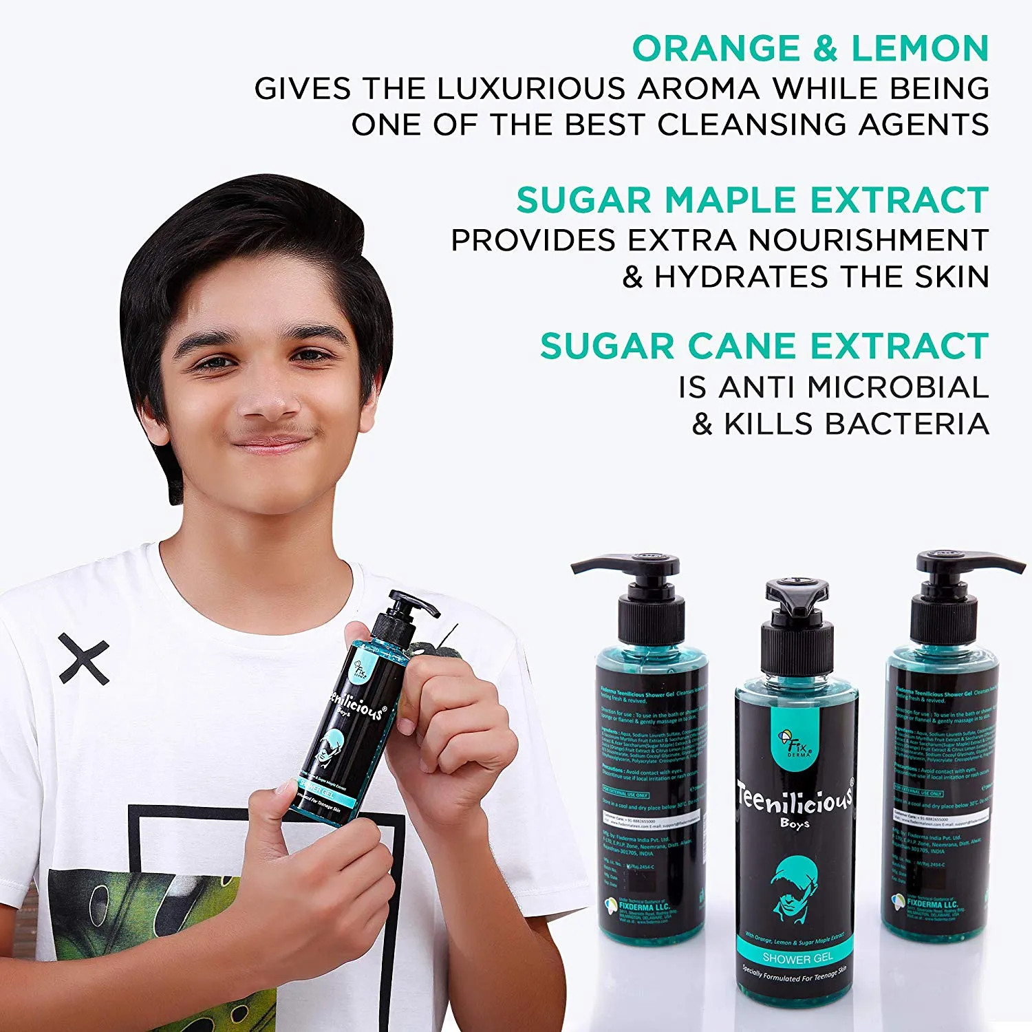 Teenilicious Shower Gel for Boys 200ml
