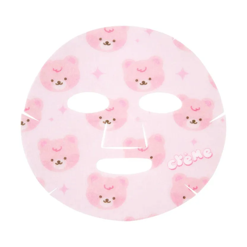 The Creme Shop Boba Bears Beary Clear Skin! Sheet Mask (Brightening   Clarifying) - Set Of 3