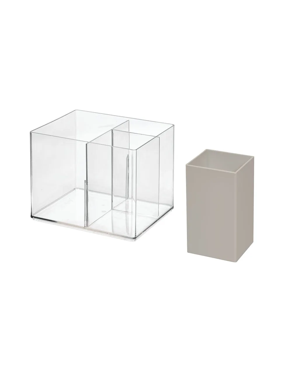 The Home Edit Hair Tool Holder Clear & Grey