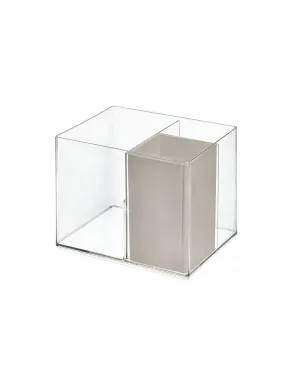 The Home Edit Hair Tool Holder Clear & Grey