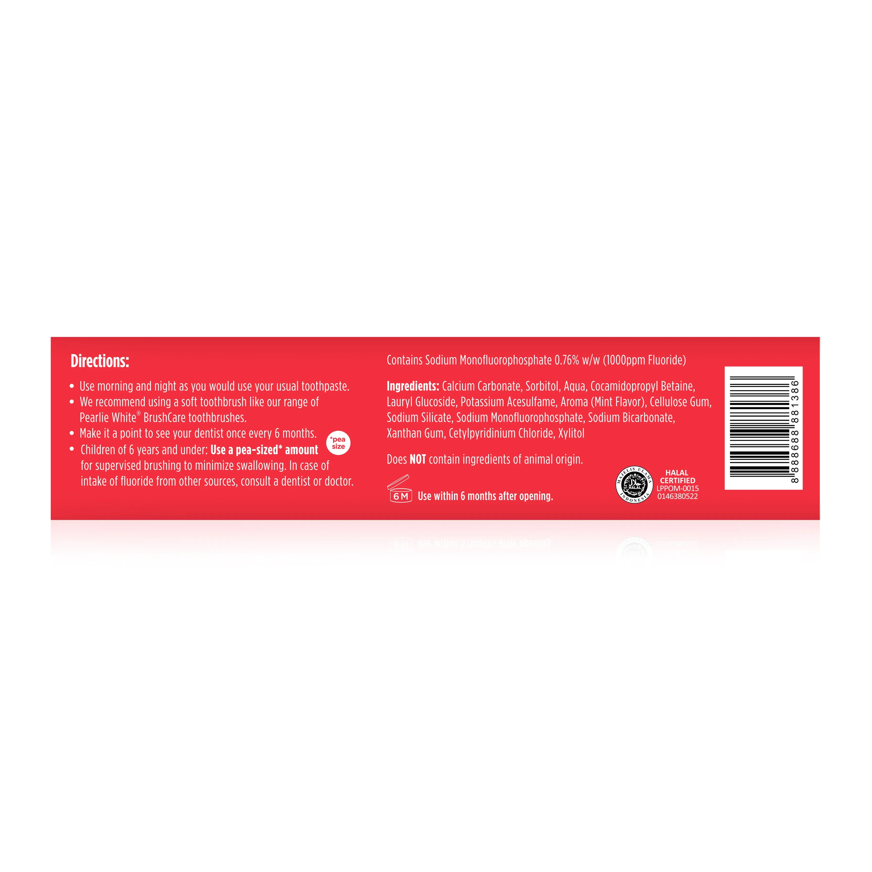 The Real Red® Anti-Cavity Fluoride Toothpaste 175gm
