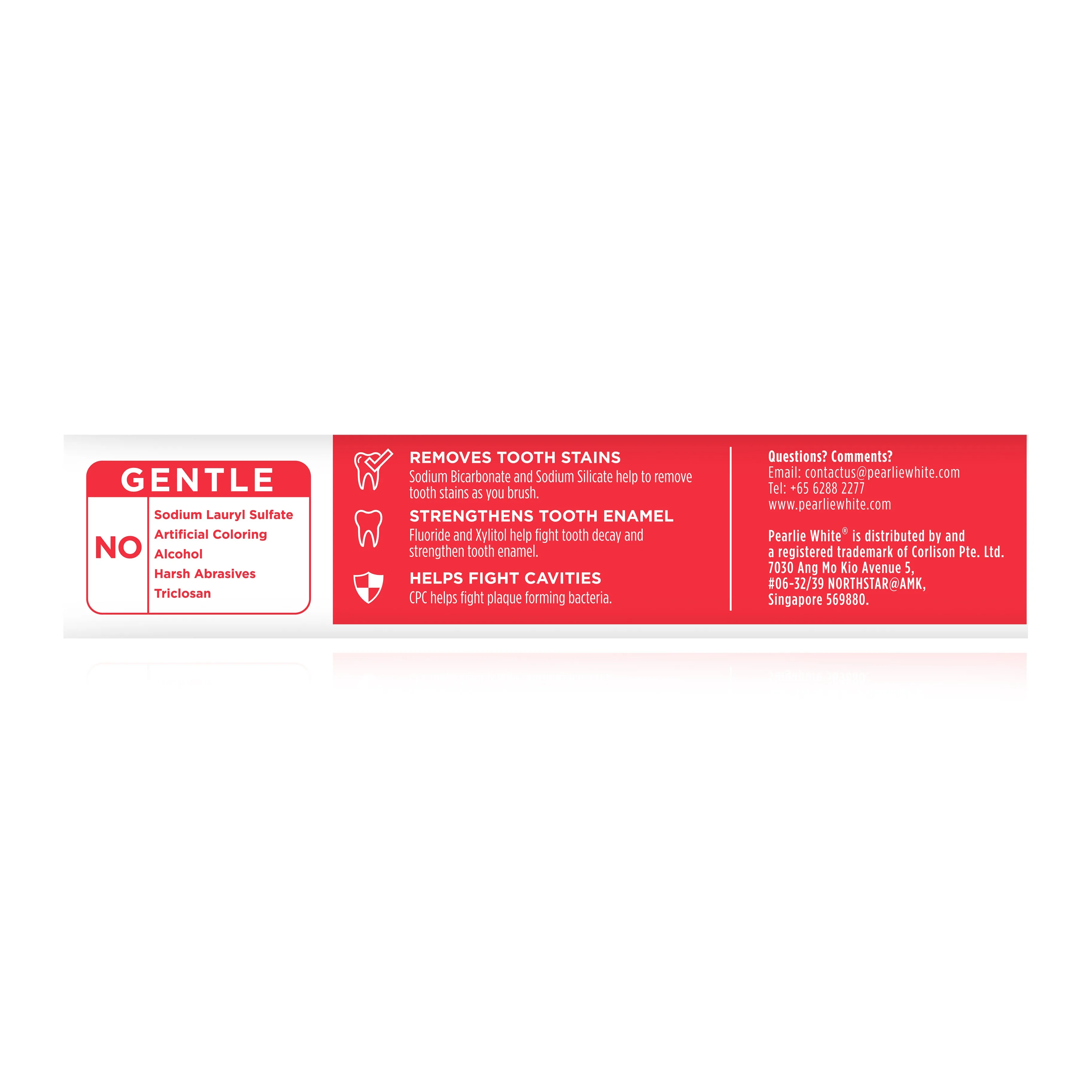 The Real Red® Anti-Cavity Fluoride Toothpaste 175gm