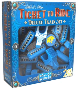 Ticket To Ride: 20th Anniversary Deluxe Train Set - Blue