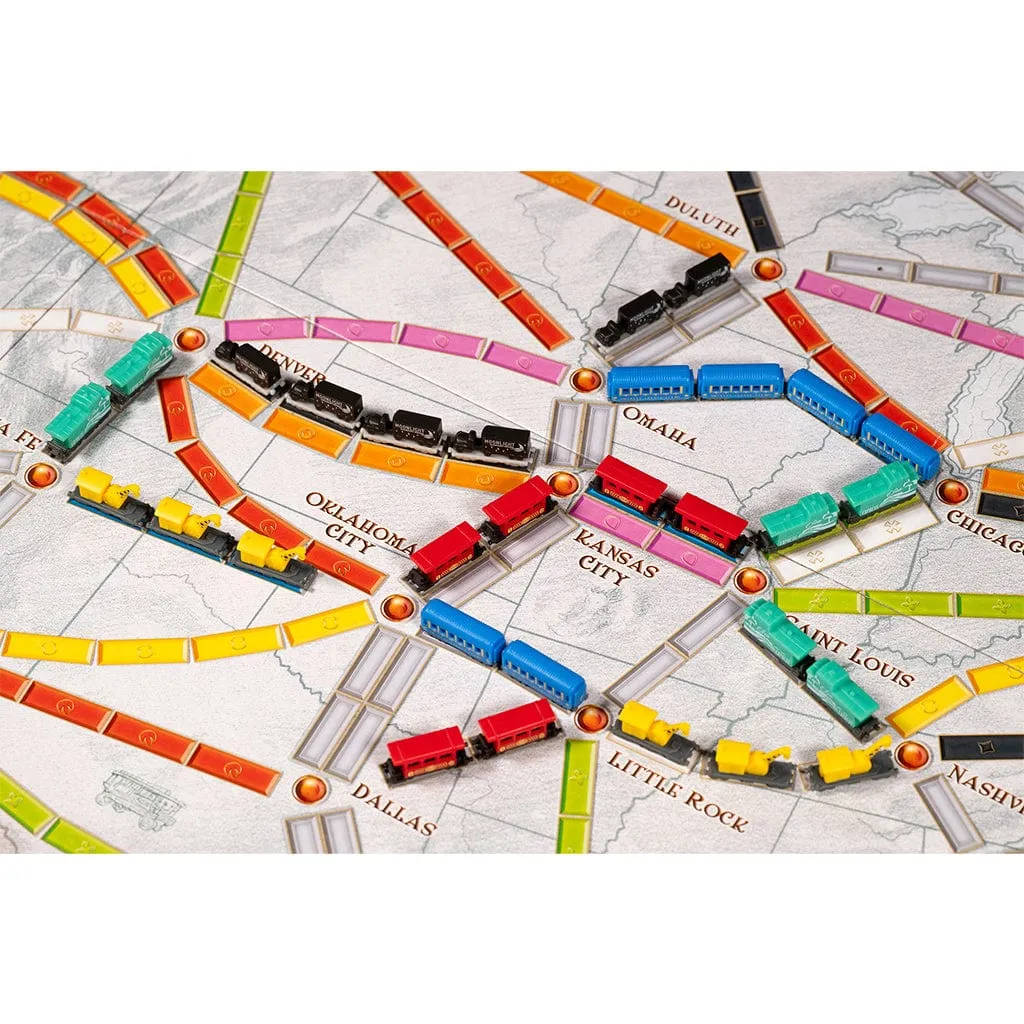 Ticket To Ride: 20th Anniversary Deluxe Train Set Display