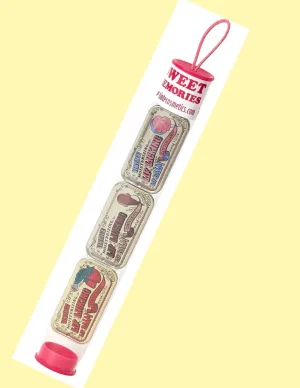Tinte Vintage Lip Licking Flavored Slider Lip Balms Gift Tube