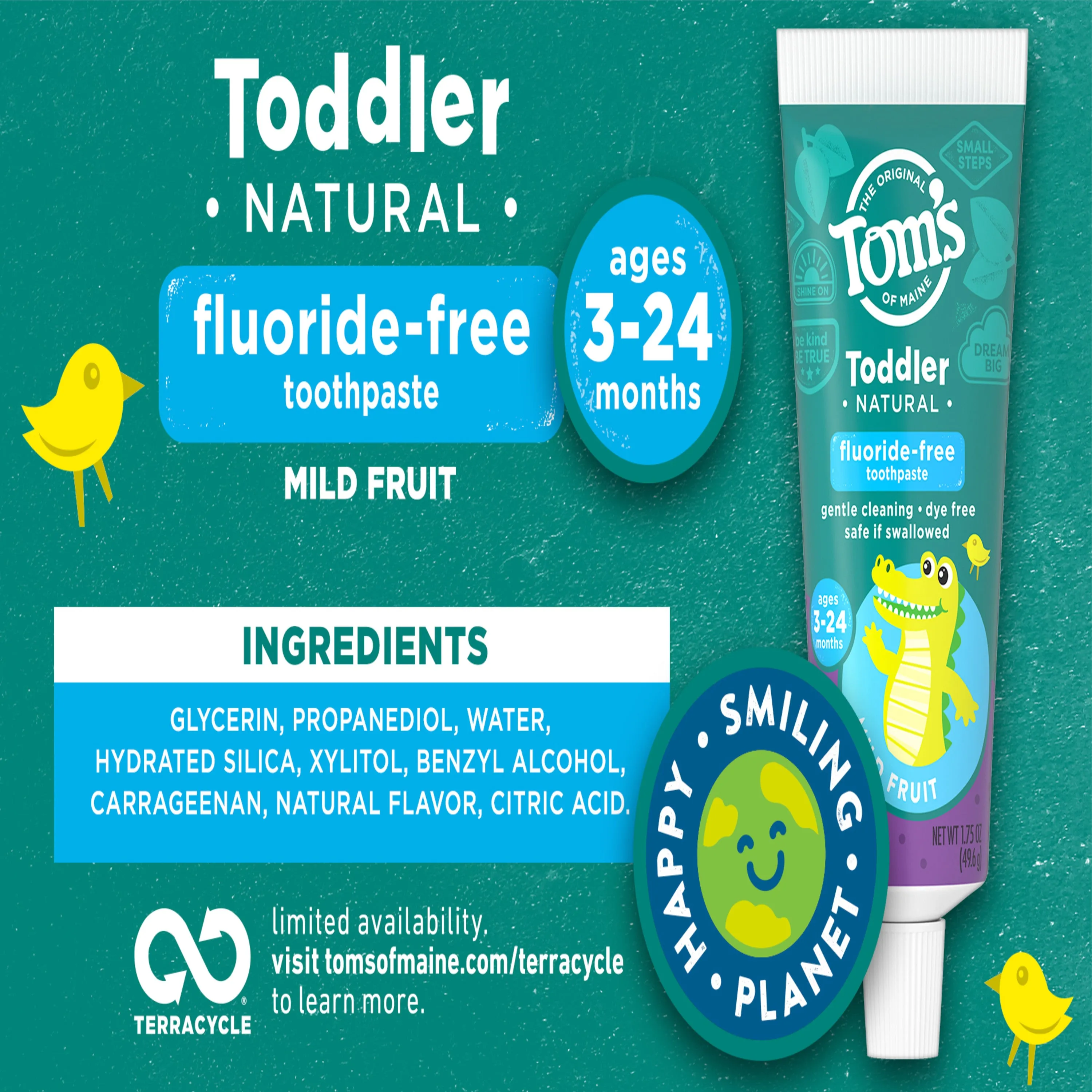 Toddler Training Toothpaste