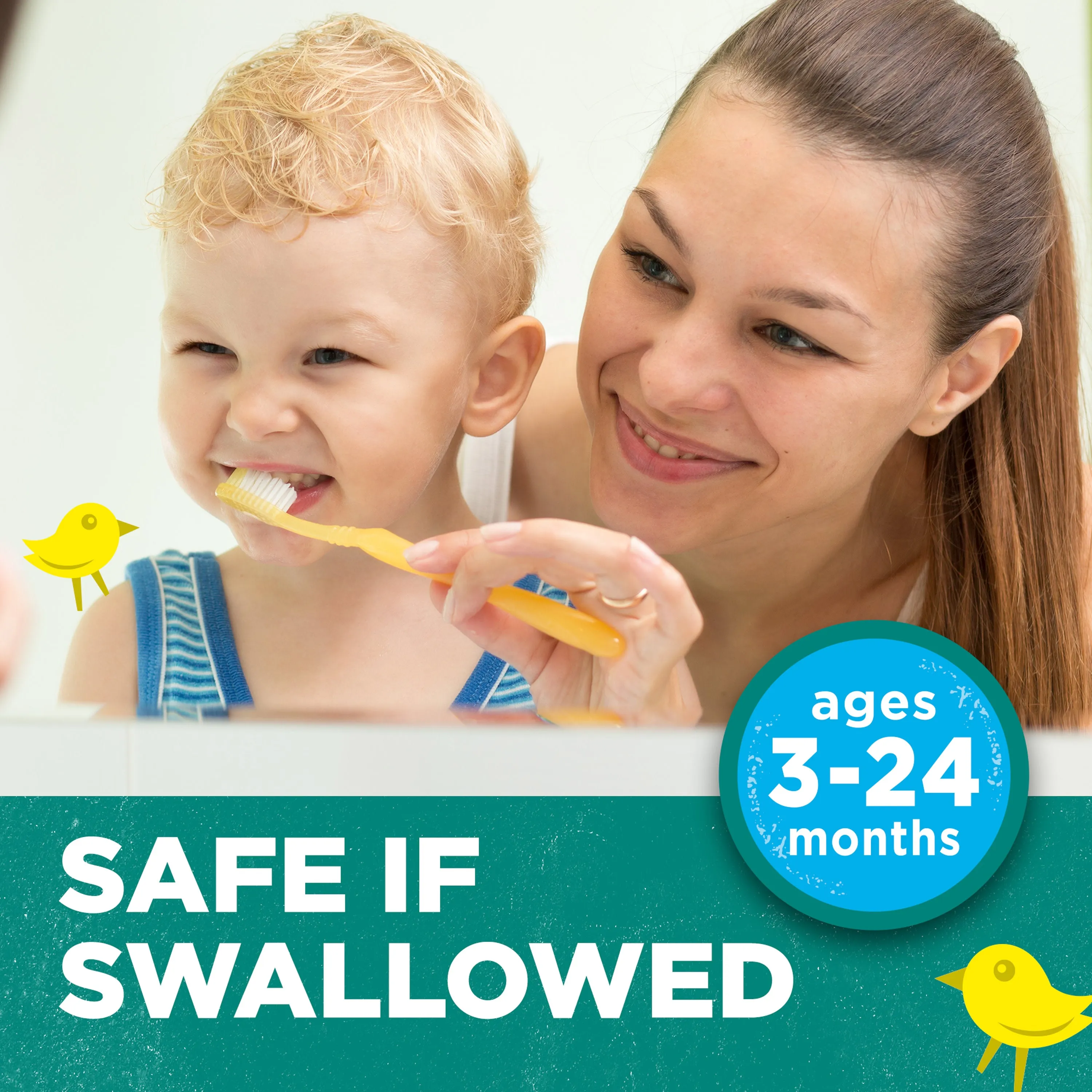 Toddler Training Toothpaste