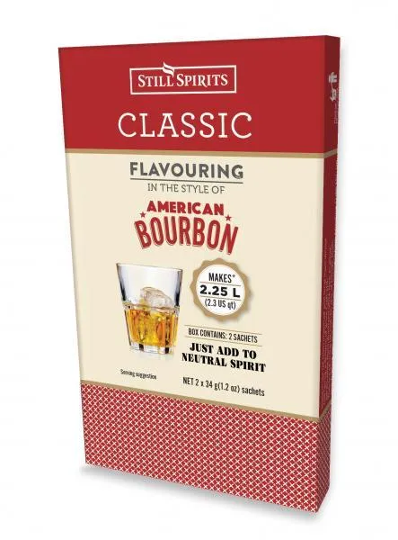 Top Shelf Select Bourbon American Bourbon Essence (2 x 1.125L Sachets)