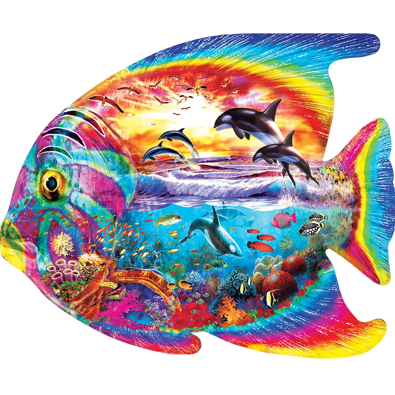 Tropical Menagerie 1000pc Puzzle