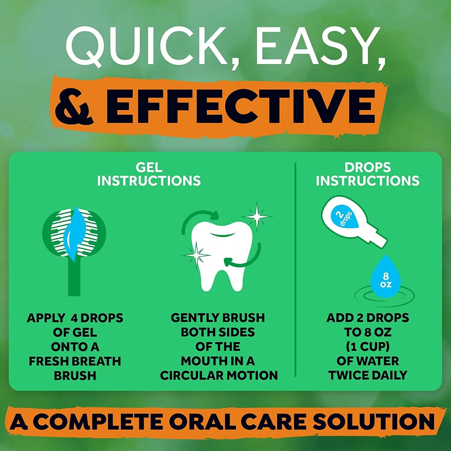 Tropiclean Fresh Breath Large Dog Total Care Kit - 2 Oz