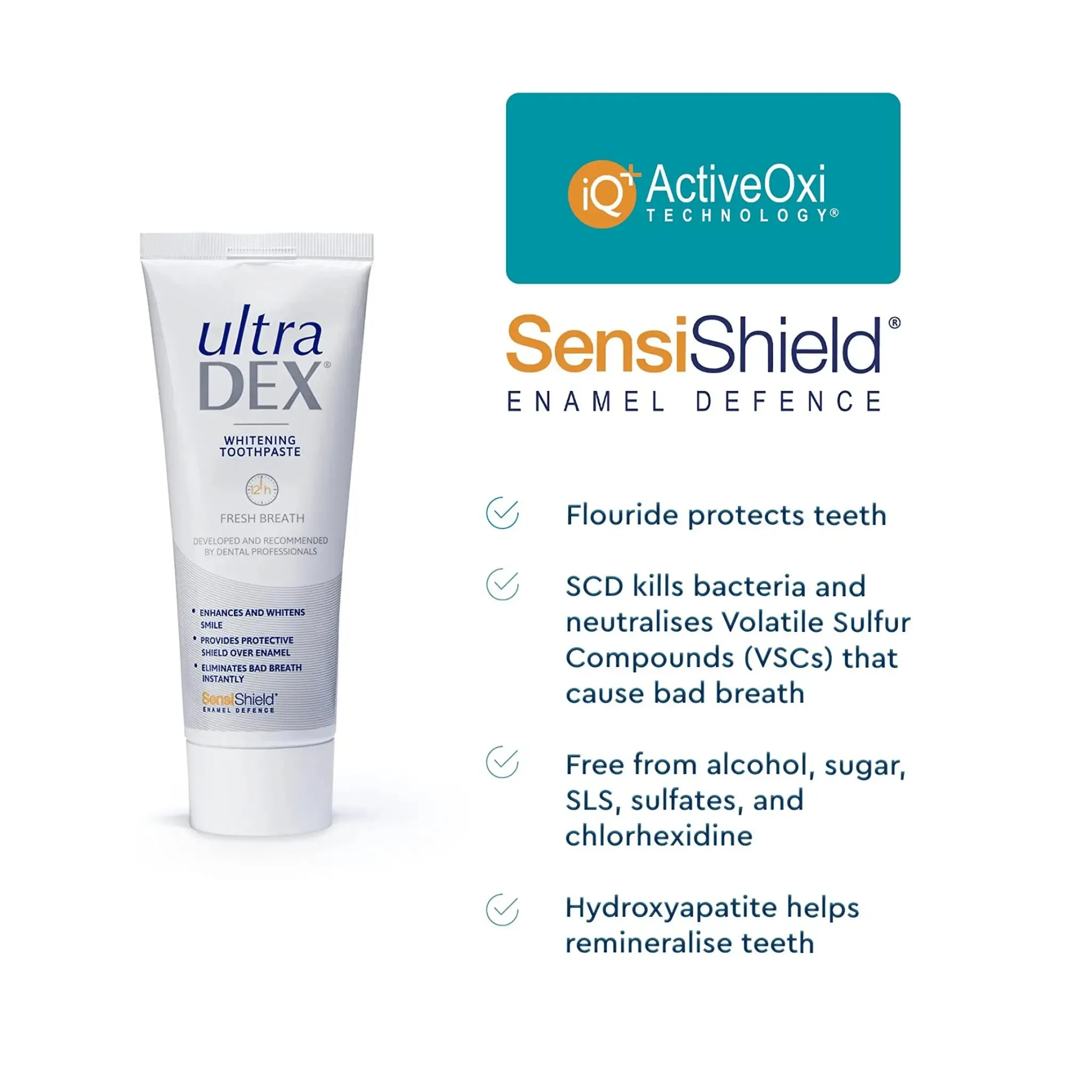 Ultradex Whitening 75ml Toothpaste