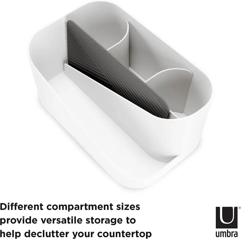 Umbra Glam Hair Tool Organiser White
