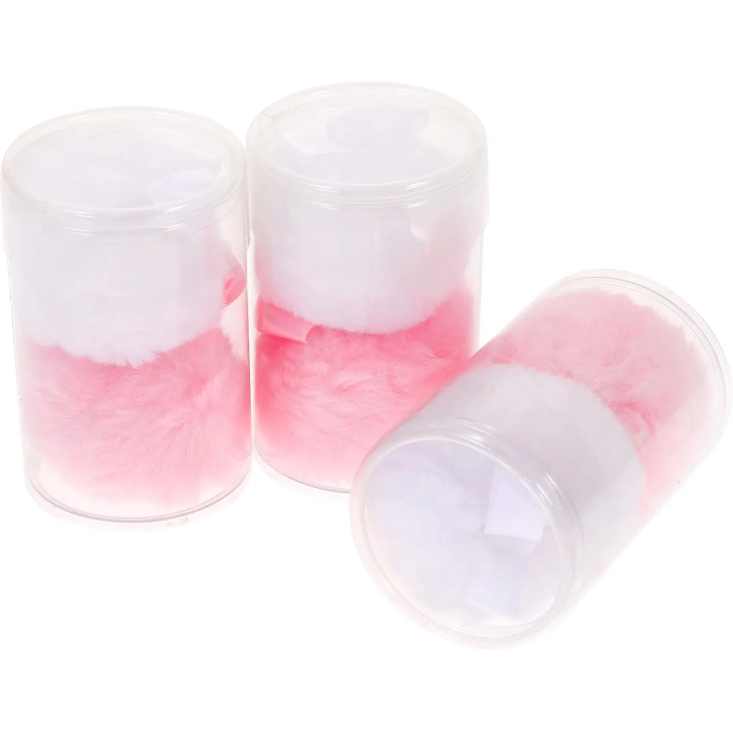 Uonlytech 6pcs Supple Powder Puff for Makeup Application Lightweight Skin-friendly for Loose Powder Easy to Carry and Store for Girls Cosmetics