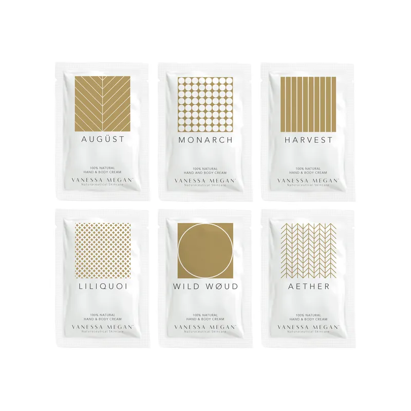 Vanessa Megan - 100% Natural Perfume Signature Scent Samples (6 Pack)