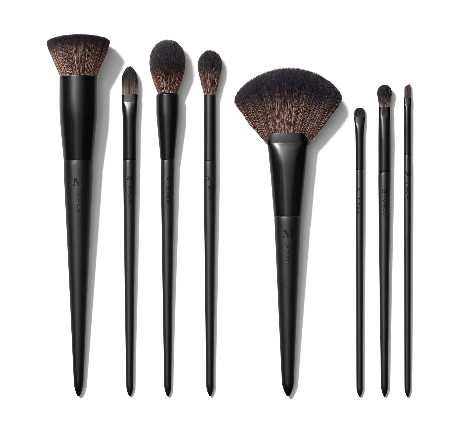 Vegan Pro 8 Piece Face & Eye Brush Set