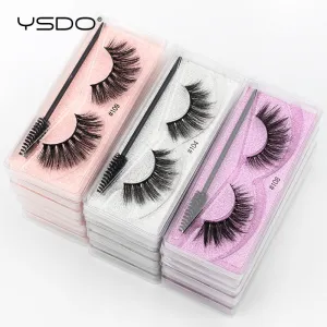 VenusFox Eyelash Wholesale 5/10/20/50/100 Pairs 3D Mink Lashes Natural False Eye Lashes Wholesale Mink Eyelashes Makeup Fake Lashes