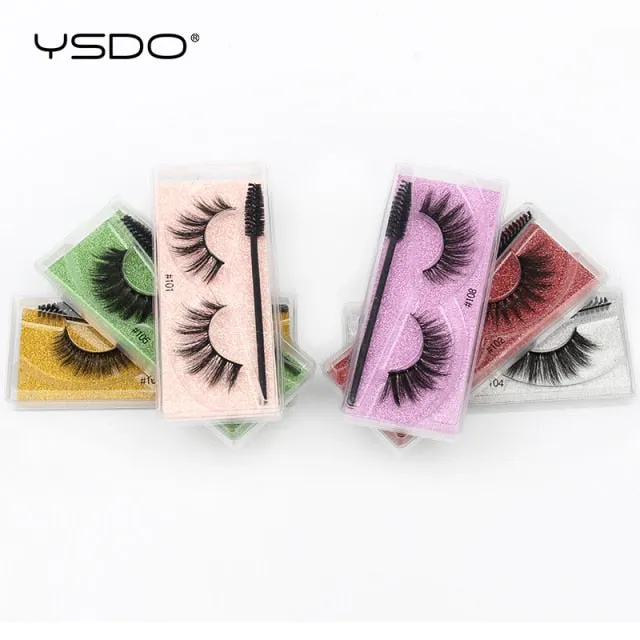 VenusFox Eyelash Wholesale 5/10/20/50/100 Pairs 3D Mink Lashes Natural False Eye Lashes Wholesale Mink Eyelashes Makeup Fake Lashes