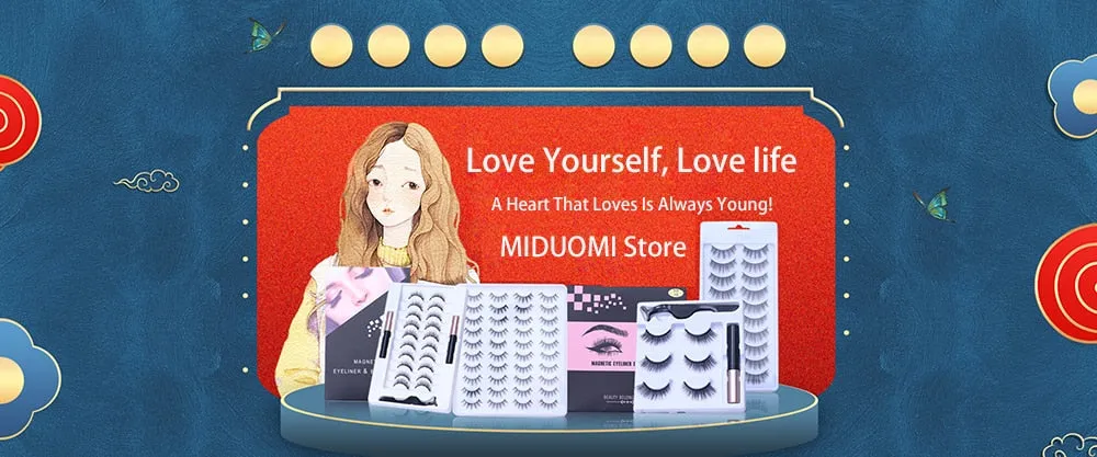VenusFox Free Shipping Magnet Eyelashes Natural Set Glue-Free Magnetic 1 Liquid 5 Pairs Handmade Stereo Eyelashes Factory Direct Sales