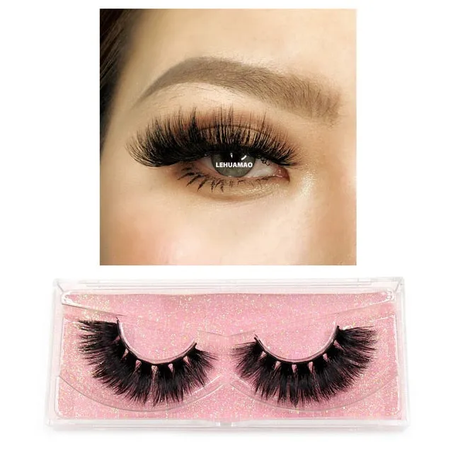 VenusFox Makeup Mink Eyelashes 100% Cruelty free Handmade 3D Mink Lashes Full Strip Lashes Soft False Eyelashes Makeup Lashes