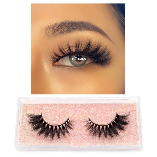 VenusFox Makeup Mink Eyelashes 100% Cruelty free Handmade 3D Mink Lashes Full Strip Lashes Soft False Eyelashes Makeup Lashes