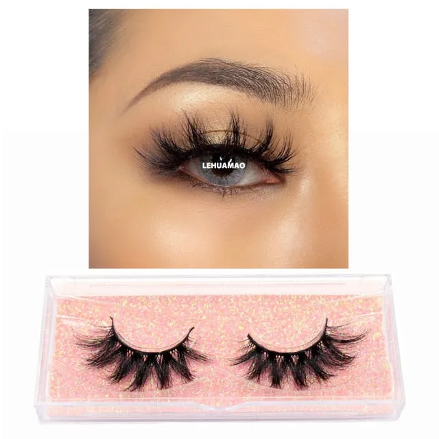 VenusFox Makeup Mink Eyelashes 100% Cruelty free Handmade 3D Mink Lashes Full Strip Lashes Soft False Eyelashes Makeup Lashes