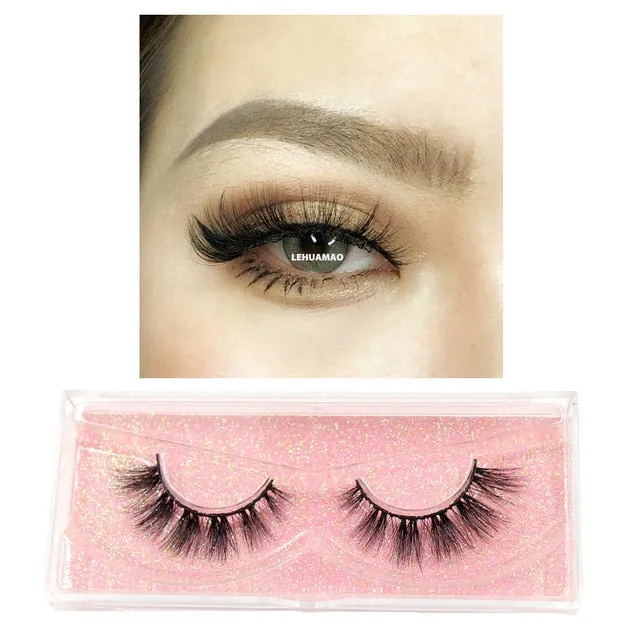 VenusFox Makeup Mink Eyelashes 100% Cruelty free Handmade 3D Mink Lashes Full Strip Lashes Soft False Eyelashes Makeup Lashes