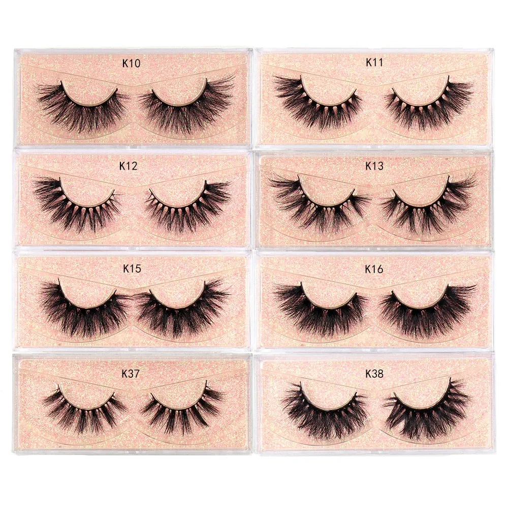 VenusFox Makeup Mink Eyelashes 100% Cruelty free Handmade 3D Mink Lashes Full Strip Lashes Soft False Eyelashes Makeup Lashes