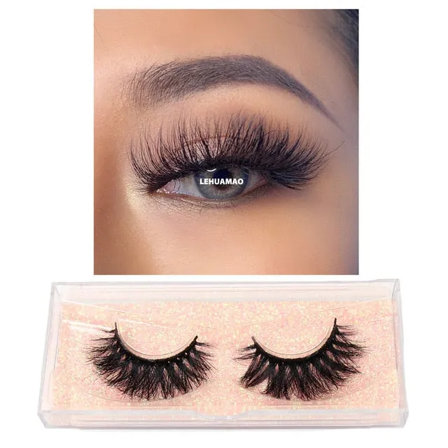 VenusFox Makeup Mink Eyelashes 100% Cruelty free Handmade 3D Mink Lashes Full Strip Lashes Soft False Eyelashes Makeup Lashes