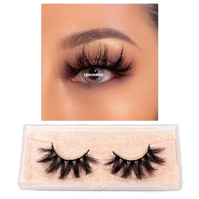VenusFox Makeup Mink Eyelashes 100% Cruelty free Handmade 3D Mink Lashes Full Strip Lashes Soft False Eyelashes Makeup Lashes
