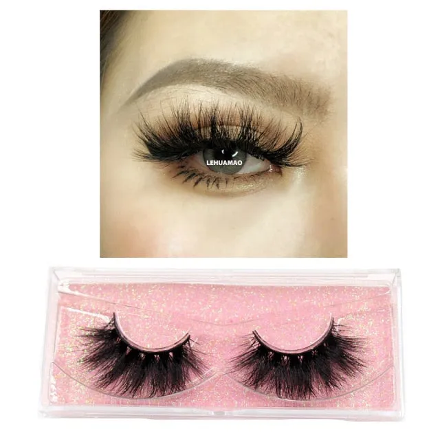 VenusFox Makeup Mink Eyelashes 100% Cruelty free Handmade 3D Mink Lashes Full Strip Lashes Soft False Eyelashes Makeup Lashes