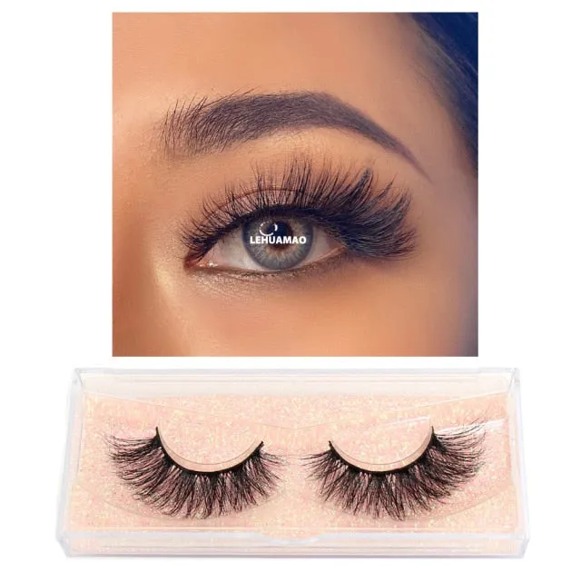 VenusFox Makeup Mink Eyelashes 100% Cruelty free Handmade 3D Mink Lashes Full Strip Lashes Soft False Eyelashes Makeup Lashes
