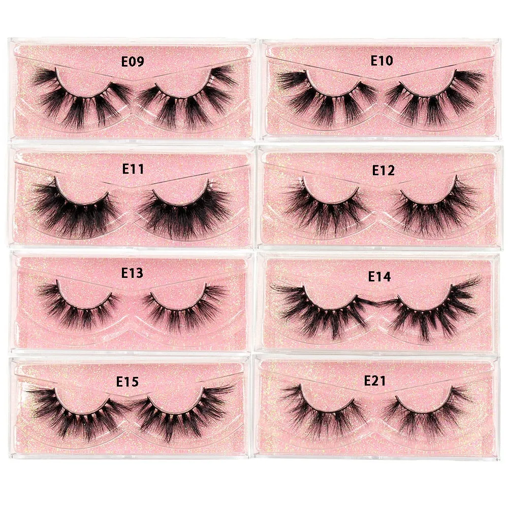 VenusFox Makeup Mink Eyelashes 100% Cruelty free Handmade 3D Mink Lashes Full Strip Lashes Soft False Eyelashes Makeup Lashes