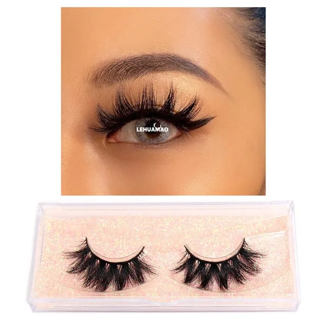 VenusFox Makeup Mink Eyelashes 100% Cruelty free Handmade 3D Mink Lashes Full Strip Lashes Soft False Eyelashes Makeup Lashes