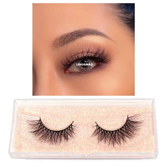 VenusFox Makeup Mink Eyelashes 100% Cruelty free Handmade 3D Mink Lashes Full Strip Lashes Soft False Eyelashes Makeup Lashes