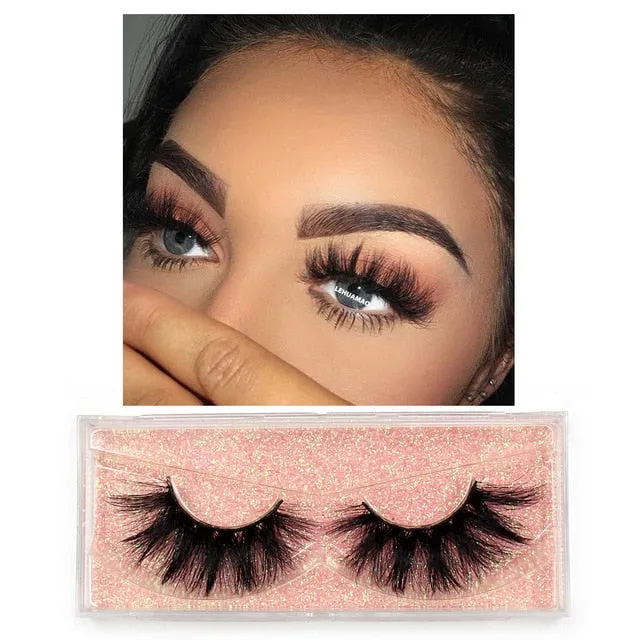 VenusFox Makeup Mink Eyelashes 100% Cruelty free Handmade 3D Mink Lashes Full Strip Lashes Soft False Eyelashes Makeup Lashes