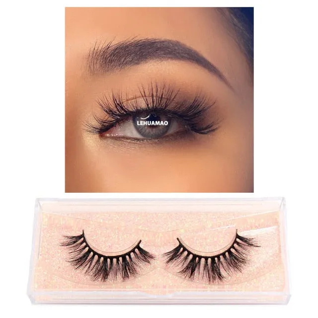 VenusFox Makeup Mink Eyelashes 100% Cruelty free Handmade 3D Mink Lashes Full Strip Lashes Soft False Eyelashes Makeup Lashes